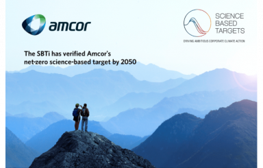 Amcor's long-term SBTi targets confirmed